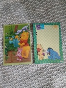 Dwie małe karteczki Kubuś Puchatek A6