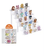 Półka magnetyczna na figurki Lifewit z 6 poziomami metalowa biała