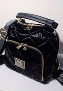 Cudowny Torebko-Plecaczek Vittoria Lucca czarny