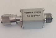 Terminator 75 ohm 1W OS 102-60