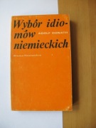 Wybór idiomów niemieckich Adolf Donath