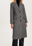 Płaszcz z wełną Reserved rozmiar M