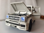 Mercedes-Benz Klasa G Biały 1:24 Nowy Metalowy Model
