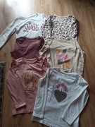 Bluzeczki dłg. Rękaw dziewczynka 116