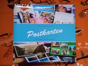 Jäger & Sammler album / klaser na pocztowki + 57 pocztowek