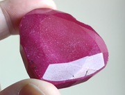 Rubin serce naturalny 227 CT certyfikat 