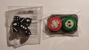 Pokemon TCG Zestaw kości i znaczników z ETB Sun & Moon Burning Shadows