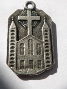 Stary  medalik-Matka Boska z Medjugorje