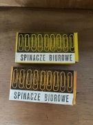 Spinacze biurowe PRL Kielce 250 szt. x2