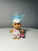 Zabawka figurka kolekcjonerska Troll Malarz Russ oryginał vintage