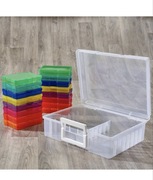 MATANA Wielokolorowy plastikowy organizer