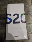 Mam do sprzedania nowy telefon samsung s20 fe 6/128