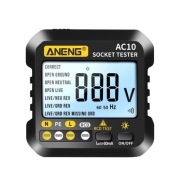 Tester Gniazdek sieciowych z wyświetlaczem LED. Detektor napięcia AC10