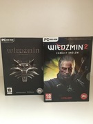 WIEDŹMIN 1 i 2 ZESTAW GRY PC DVD [EXTRA PAKIET]