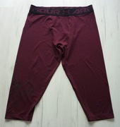 Duże męskie lekkie krótkie spodnie rower treningowe UNDER ARMOUR rozm. XXL