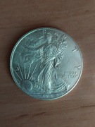 Uncja srebra (1 oz.) - 1 dolar USA 2012 - Liberty