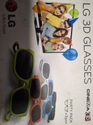 LG okulary 3D 6 sztuk