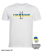 Wolna Ukraina Koszulka + przypinka GRATIS