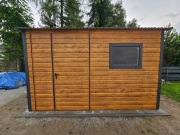 Garaż Premium Drewnopodobny Solidny Hala Magazyn