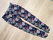 Oasis * letnie spodnie w kwiatki pumpy haremki alladynki * 34 XS / 36 S