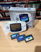 Konsola GameBoy Advance AGB-001 + 3 GRY