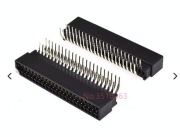 Złącze krawędziowe kątowe, 2x22 pin, identyczne jak złącze w Commodore 64