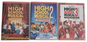 High School Musical 1-3 DVD Disney Film Musical Trylogia Kolekcja Dubbing 