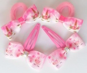 Zestaw do włosów komplet spinki spineczki frotki gumki unicorn jednorożec