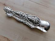 SREBRZONE SZCZYPCE DO LODU CUKRU WMF KOHLER WIEDEŃ SECESJA XIXw 