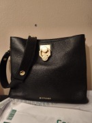 Torebka damska kuferek skóra naturalna 