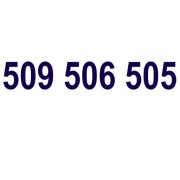 Złoty Numer 509 506 505