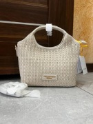 Torebka pleciona damska pasek rączka Valentino Creations 