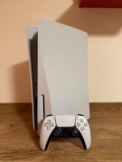 PlayStation 5 z napędem + pad (JAK NOWE!)