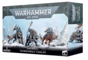 3x THUNDERWOLF CAVALRY Space Wolves Space Marines Warhammer 40k Folia