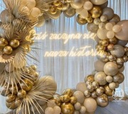 Neon ledowy na wesele