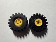 LEGO KOŁO ŻÓŁTE  8x6 OPONA 21x9 (4624/4084) 73668 2 szt