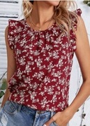 Urocza bluzeczka damska z falbankami 