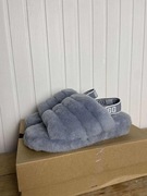 Kapcie damskie UGG Fluff Yeah org szare 40