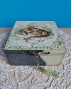 Szkatułka ze smokiem – ręcznie zdobiona, unikatowa