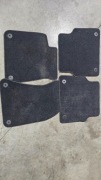 2011-2017 AUDI A8 FLOOR MAT dywany SET 4PC BLACK GENUINE OEM 12 13 14 15 16