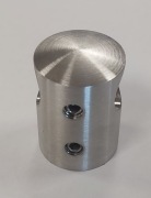 Uchwyt przelotowy dla rurki Ø12,0 mm/profil (pow. płaska), stal nierdzewna