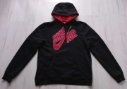 Piękna męska bluza NIKE AIR rozm. L kaptur czarna