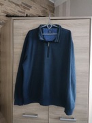 Sweter polo z kołnierzykiem i półgolf, sweter z zamkiem 