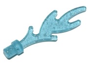 LEGO 6126b Glitter Trans-Light Blue, płomień 1 SZT