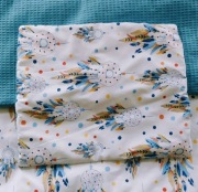 Poduszka płaska do łóżeczka lub  gondoli 