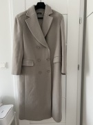 Jesienny, wełniany plaszcz La Mania - rozmiar 34/36