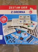 Zestaw gier z drewna 6+