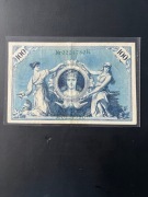 Banknot 100 marek z 1908 roku Niemcy