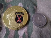 Challenge coin 10 Dywizja Górska US Army