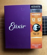 Struny Elixir 12-53 Bronze Nanoweb + DARMOWA KOSTKA